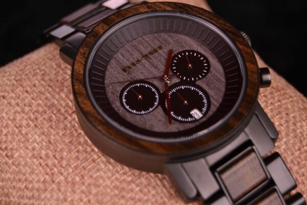Crea-Wood Watch 'Lewis' - Afbeelding 3