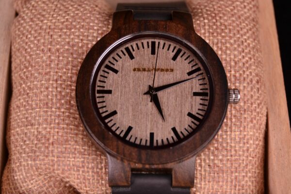 Crea-Wood Watch 'Dark Wood'