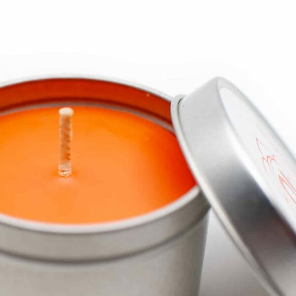 Natuurlijke geurkaars 2e chakra - Patchouli (26 branduren) - Afbeelding 5