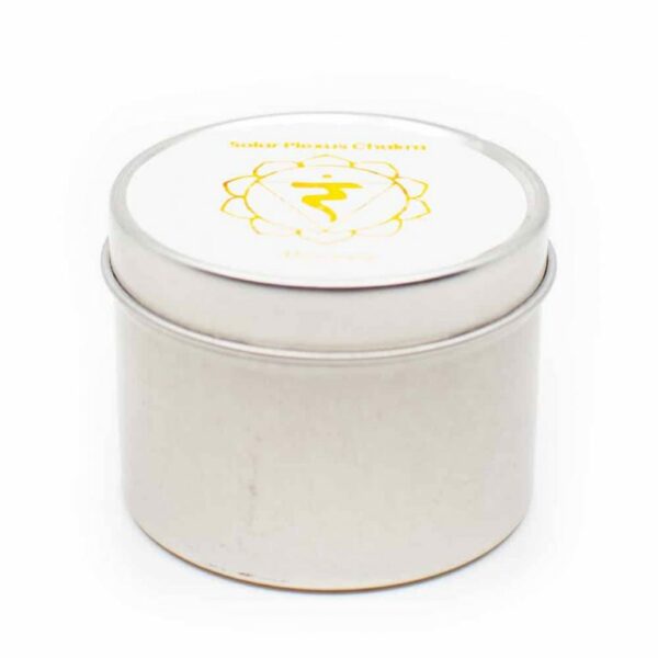 Natuurlijke geurkaars 3e chakra - Musk (26 branduren) - Afbeelding 6