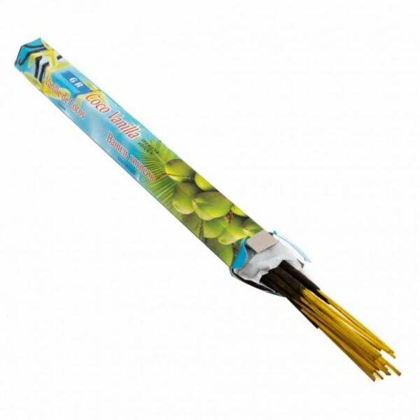 Wierook 'Kokos & Vanille' (20 stokjes) - Afbeelding 2