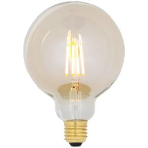 Lichtbron LED retro filament bol 8cm